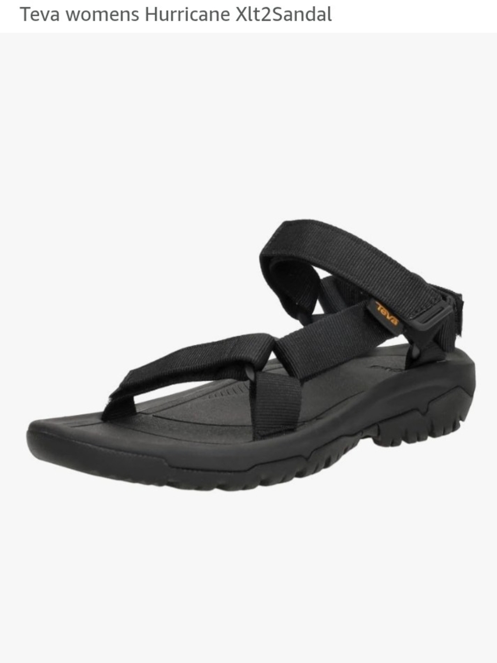 Teva Black Women's Hurricane XLT2 Outdoor Sandals - Picture 2 of 9